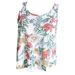 A New Day Floral Tank Top 1323